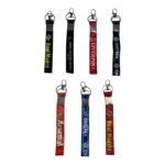 Football Team Strap Keychain - Pack of 7