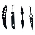 Naruto Metallic Kunai 15cm - Pack of 4
