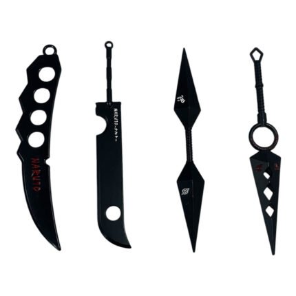 Naruto Metallic Kunai 15cm - Pack of 4