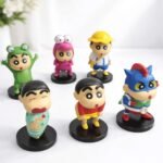 Shin Chan Set of 6 Action Figures 10cm - S18