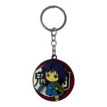 Giyu Tomioka Spinner Metallic Keychain, SK-216, MOQ-3