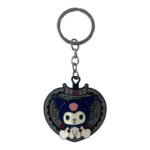 Kuromi Spinner Metallic Keychain, SK-224, MOQ-3