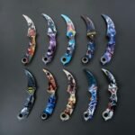 Anime Foldable Metal Karambit, MOQ-6