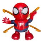 Dancing Spiderman with Music & Light