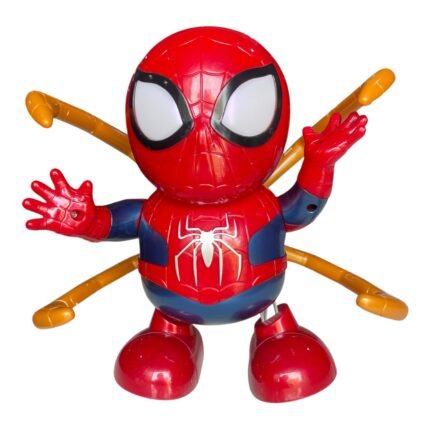 Dancing Spiderman with Music & Light