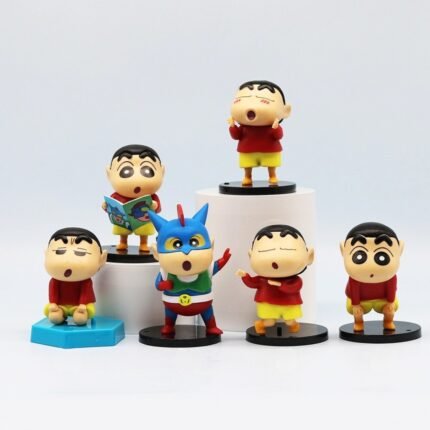 Shinchan Set of 6 Action Figures 11cm - S21