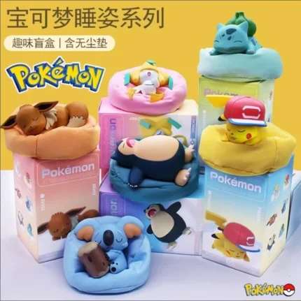 Pokemon Set of 6 Action Figures with Box - S26