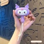 Kuromi Chu Chu Keychain, MOQ-3, KC-CC-02