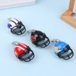 Helmet Keychain, Pack of 4, KC-Hlmt-01