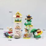 Shinchan Set of 6 Action Figures 10cm - S28