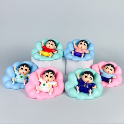 Shinchan Set of 6 Figures- 8cm - S29