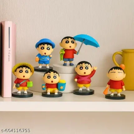 Shinchan Set of 6 Figures 8cm - S30