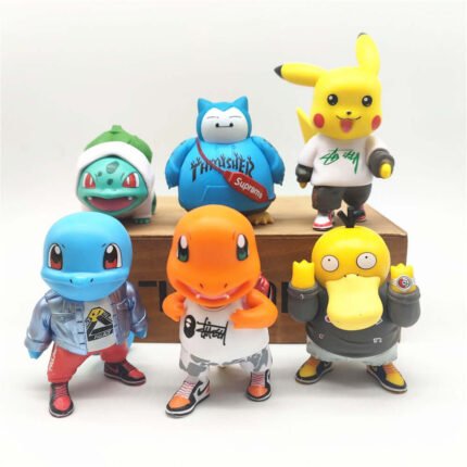 Pokemon Set of 6 Figures 10cm - S33