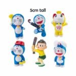Doraemon Set of 6 Figures 5cm - S40