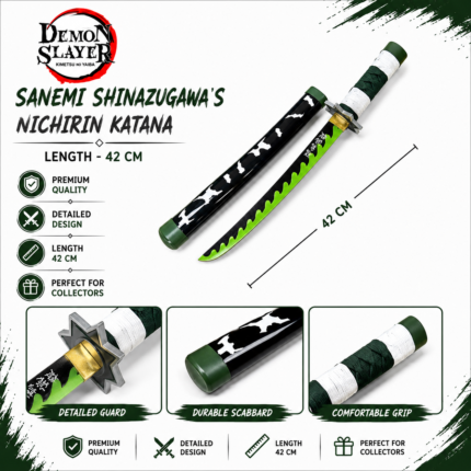 Sanemi Katana 42cm with Stand (KT-42-07)