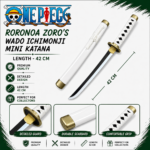 Zoro White Katana 42cm with Stand (KT-42-16)