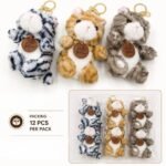 Plush Cat Keychain, MOQ-12, PLK-37