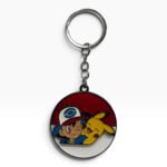 Pikachu Spinner Metallic Keychain, SK-227,MOQ-3