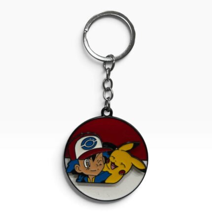 Pikachu Spinner Metallic Keychain, SK-227,MOQ-3
