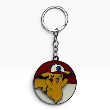 Pikachu Spinner Metallic Keychain, SK-228,MOQ-3