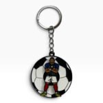 Footballer Spinner Keychain, SK-232,MOQ-3