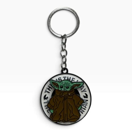 Baby Yoda Spinner Keychain, SK-240,MOQ-3