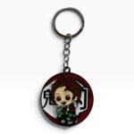 Tanjiro Spinner Keychain, SK-243,MOQ-3