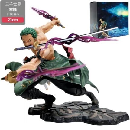 Zoro Action Figure 21cm with Box - N243